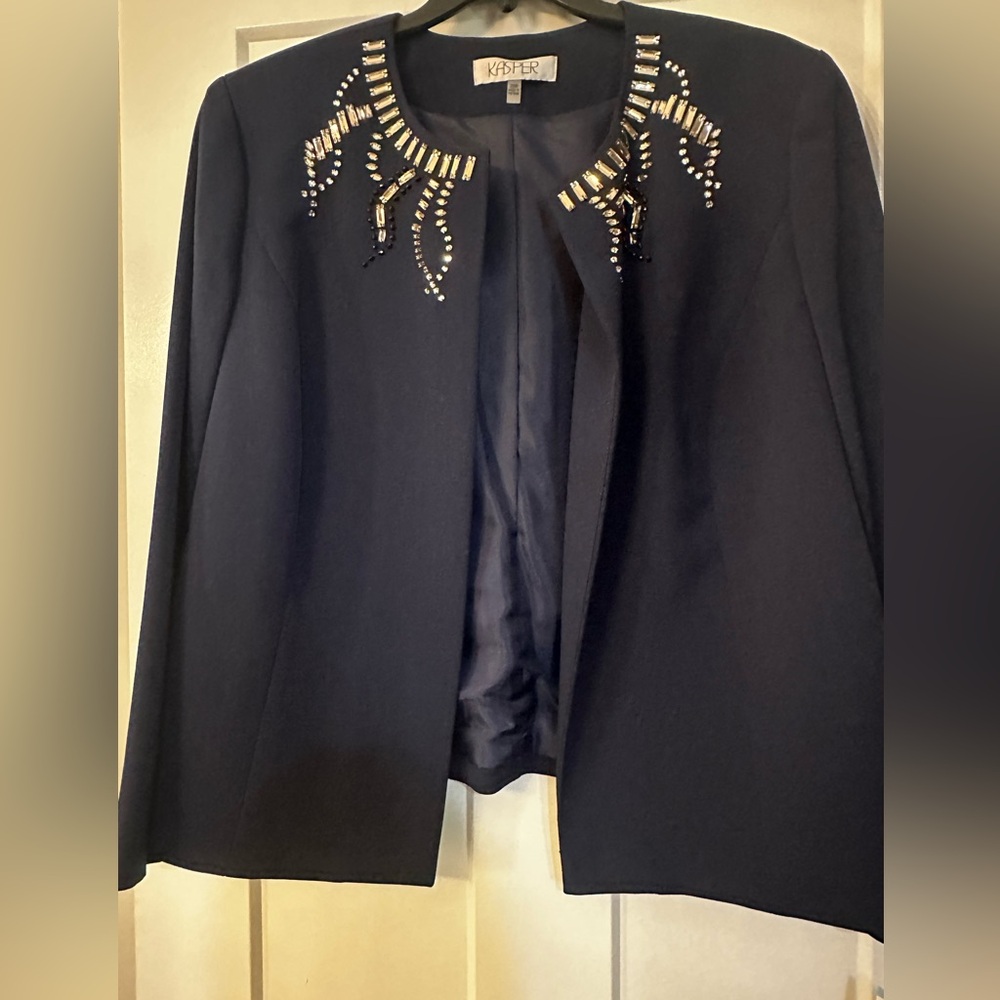 Women’s Kasper formal dress with jacket - Picture 5 of 7